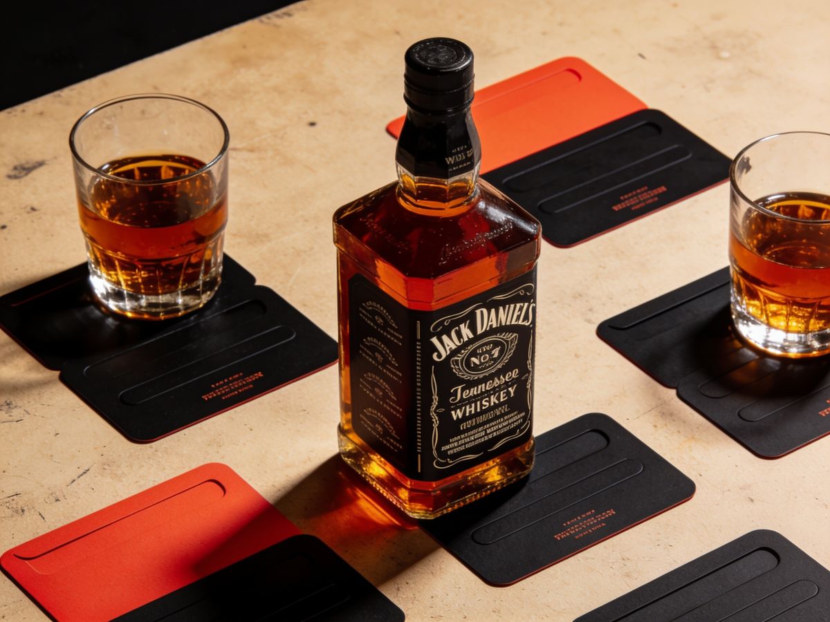Whiskey product shoot in The Workshop